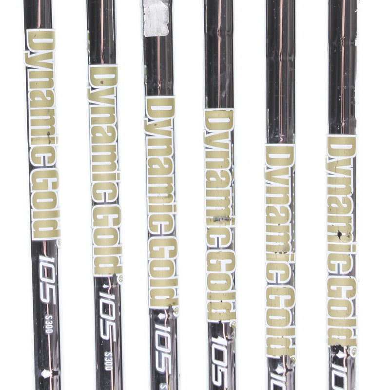 Ping i500 Steel Mens Right Hand Irons 5-PW Black Dot Stiff - True Temper Dynamic Gold 105 S300