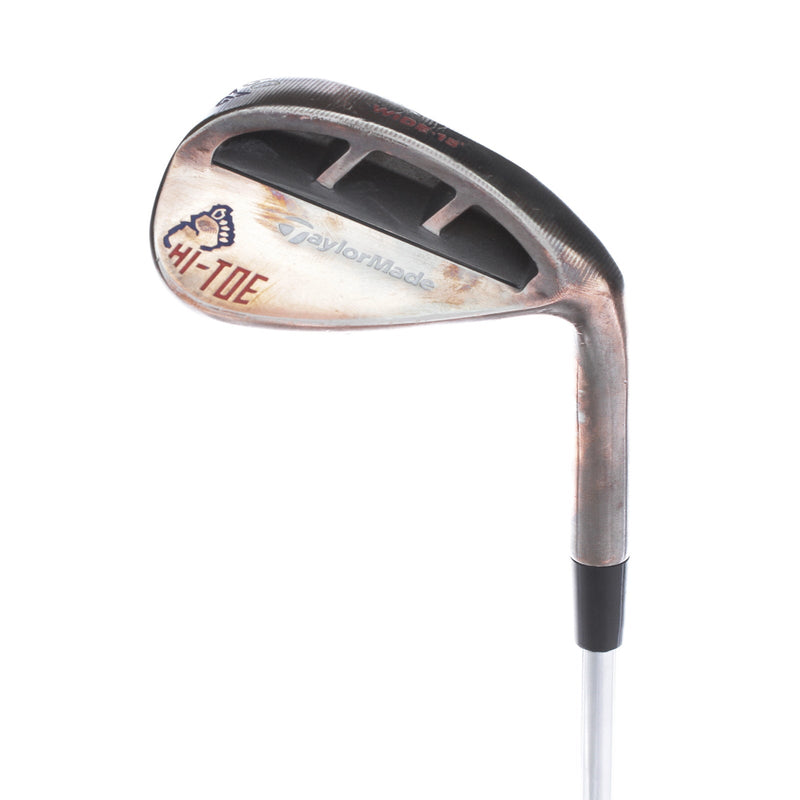 TaylorMade Hi-Toe Big Foot Steel Mens Right Hand Lob Wedge 60* 15 Bounce Wedge - KBS Hi-Rev 2.0 115