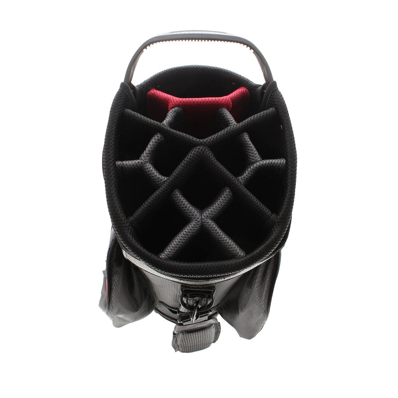 Motocaddy Lite Series Cart Bag - Black/Red