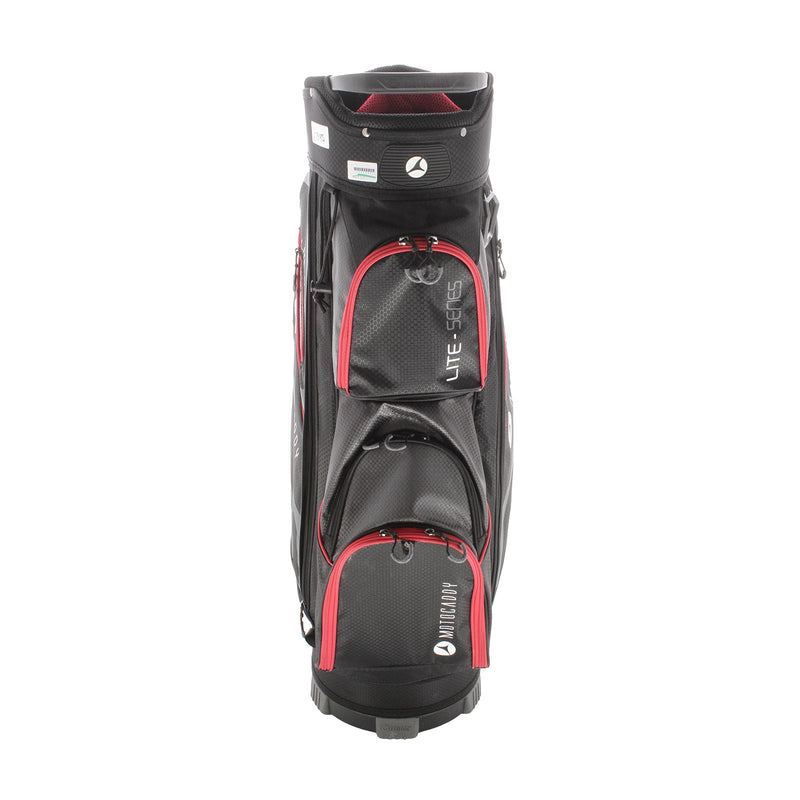 Motocaddy Lite Series Cart Bag - Black/Red