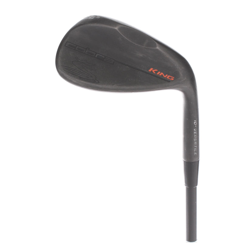 Cobra King Black Steel Mens Right Hand Sand Wedge 56* 10 Bounce Versatile Grind Stiff - True Temper Dynamic Gold S200