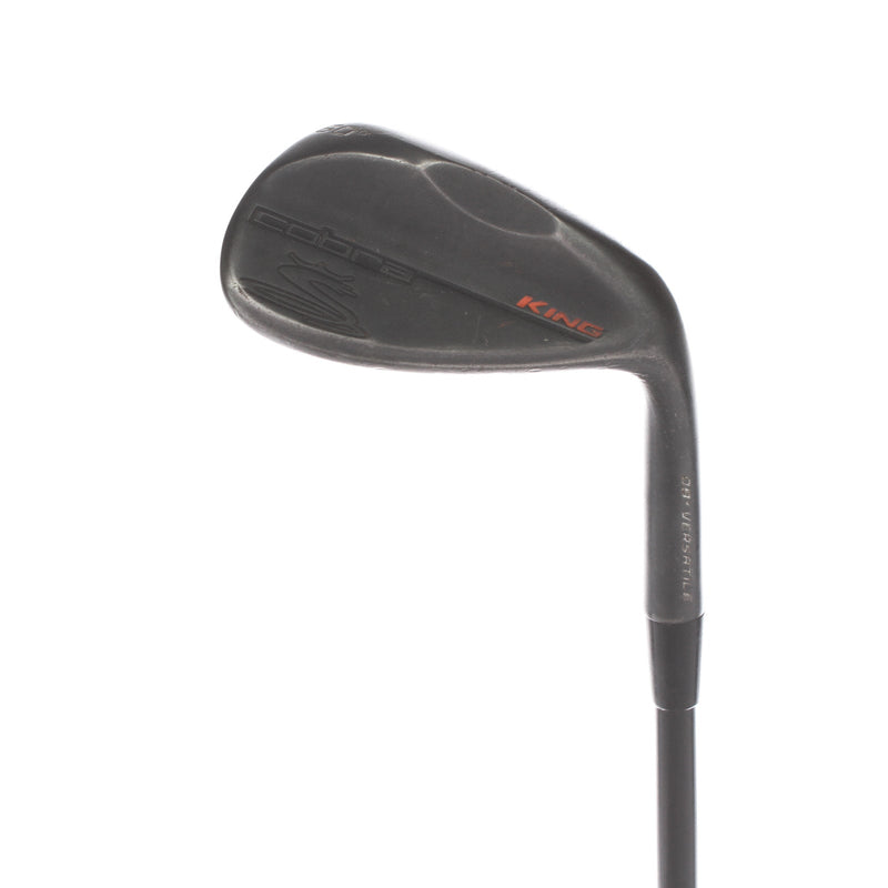 Cobra King Black Versatile Steel Mens Right Hand Lob Wedge 60* 8 Bounce Wedge - Dynamic Gold