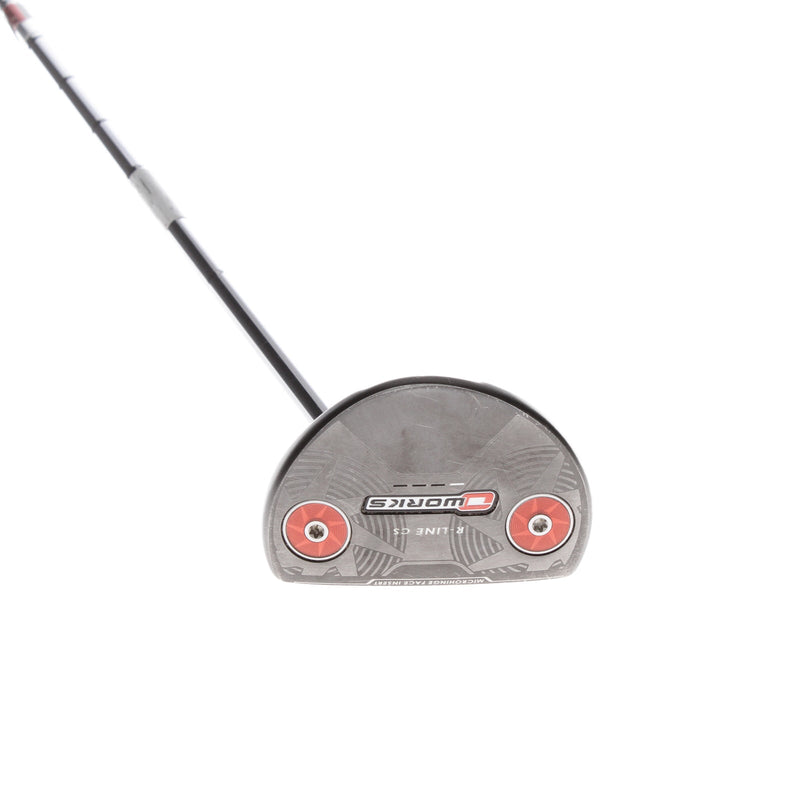 Odyssey O Works R-Line CS Mens Right Hand Putter 34" Mallet - Golf Pride Reverse Taper