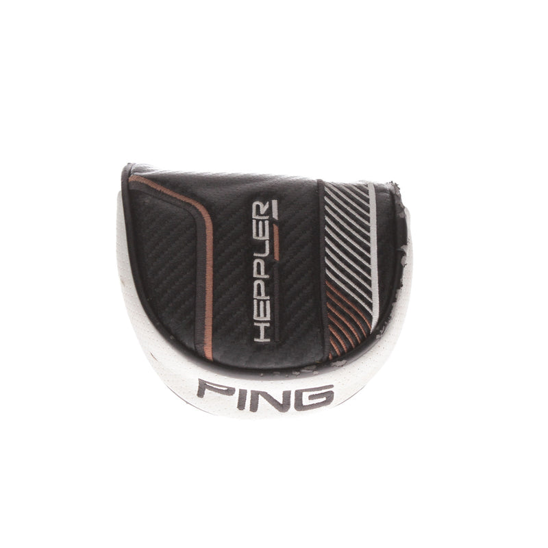 Ping Heppler Floki Mens Right Hand Putter 35.5" Mallet - Winn Dri.Tac Lite