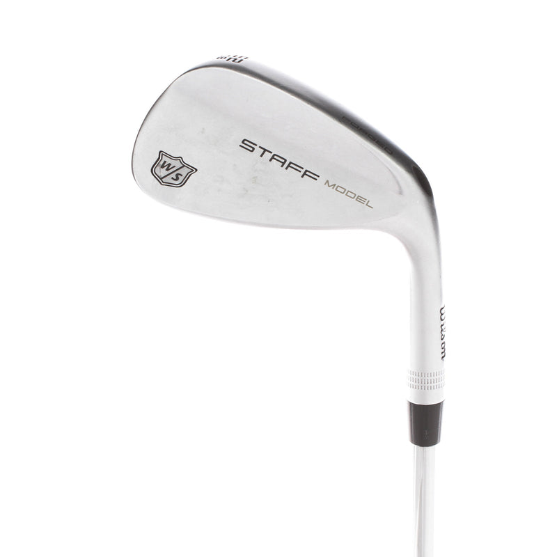 Wilson Staff Model Forged Steel Mens Right Hand Gap Wedge 52* 8 Bounce Stiff - Dynamic Gold 120 S300