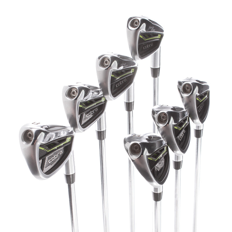 Cobra Radspeed Steel Mens Right Hand Irons 5-GW Regular - KBS Tour 90