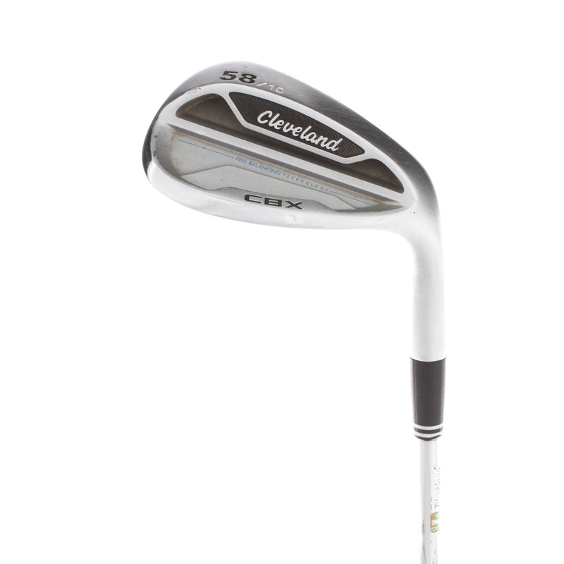 Cleveland CBX Steel Mens Right Hand Lob Wedge 58* 10 Bounce Wedge - Dynamic Gold 115