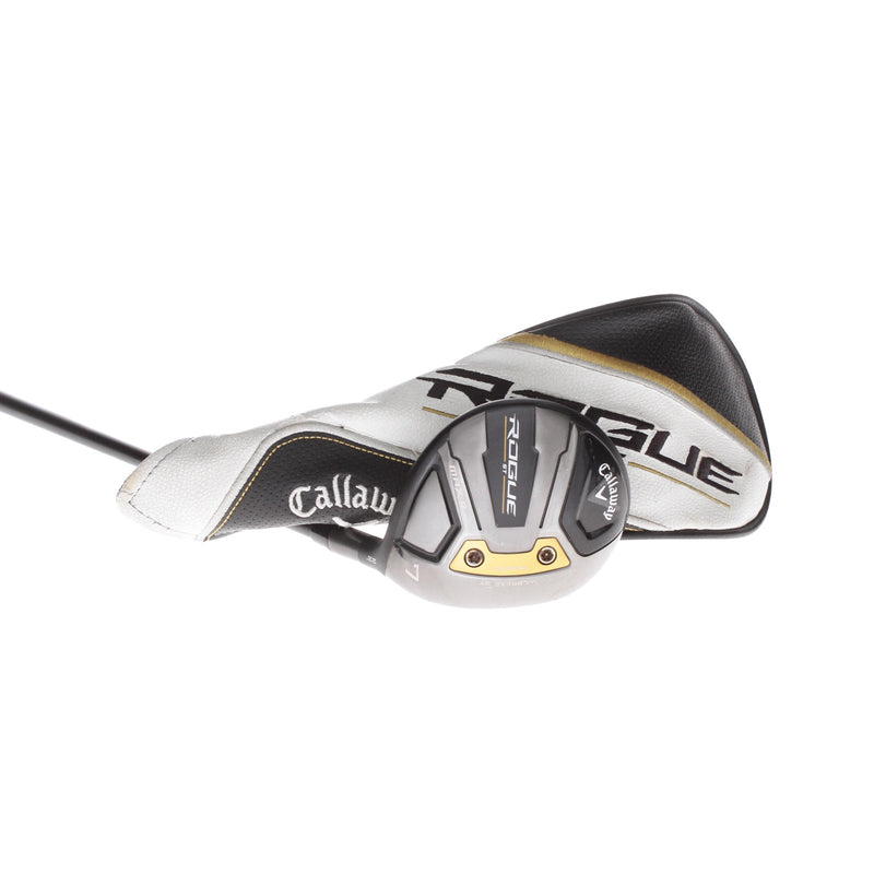 Callaway Rogue ST Max D Graphite Mens Right Hand Fairway 7 Wood 22* Regular - Project X Cypher Fifty 5.5