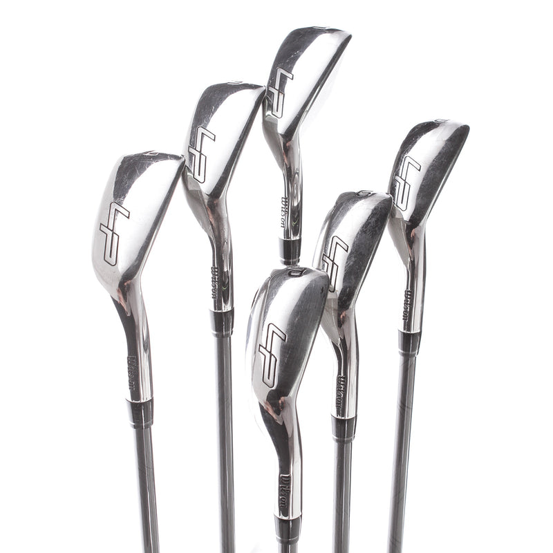 Wilson Launch Pad Graphite Mens Right Hand Irons 5-PW Regular - Even Flow 5.0-a 55g