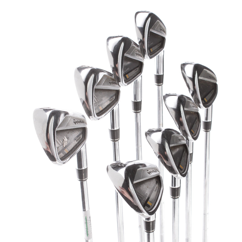 TaylorMade Rocketbladez Tour Steel Mens Right Hand Irons 4-AW Extra Stiff - KBS Tour