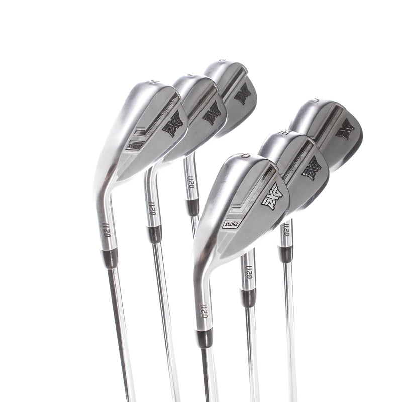 PXG XCOR2 0211 Steel Mens Left Hand Irons 6-SW Regular - Elevate MPH 95