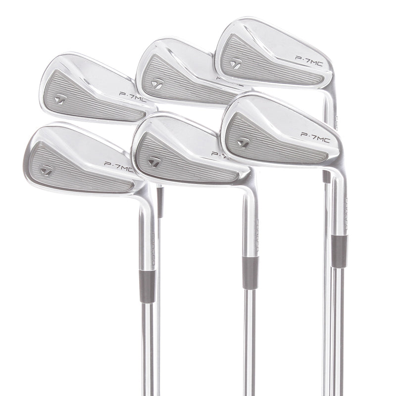 TaylorMade P-7MC Steel Mens Right Hand Irons 5-PW Stiff - KBS Tour