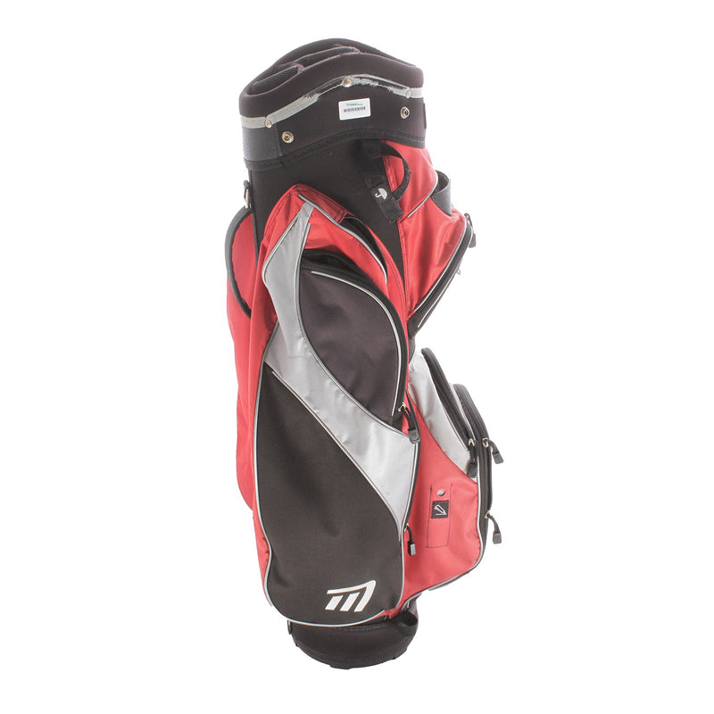 Masters Cart Bag - Red/Black/Grey