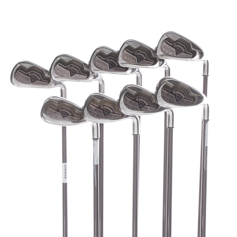 Callaway Big Bertha Graphite Ladies Right Hand Irons 3-SW Ladies - Callaway 45g