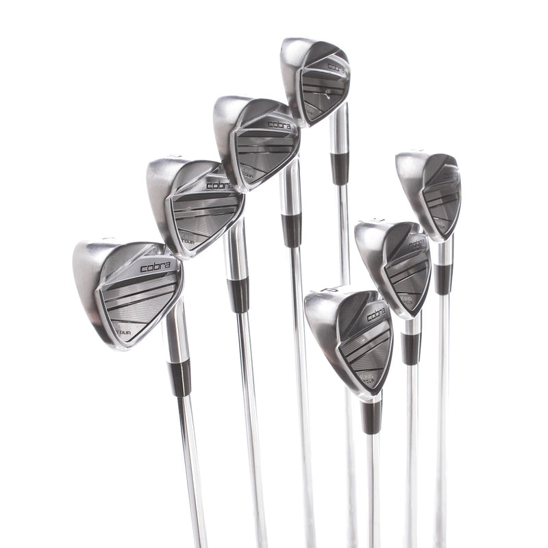 Cobra King Tour Steel Mens Right Hand Irons 4-PW Standard Stiff - KBS $-Taper 120