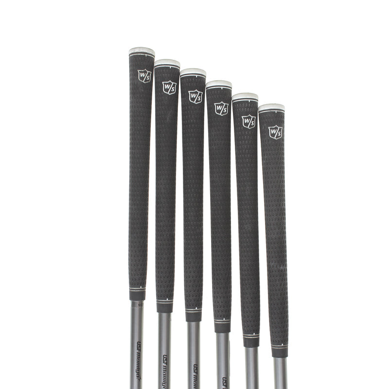 Wilson Staff Launch Pad Graphite Mens Right Hand Irons 5-PW Standard Regular - UST Mamiya Recoil 460