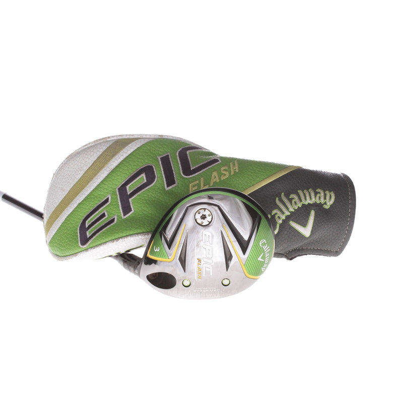 Callaway Epic Flash Graphite Mens Right Hand Fairway 3 Wood 15* Regular - Tensei AV Series 75