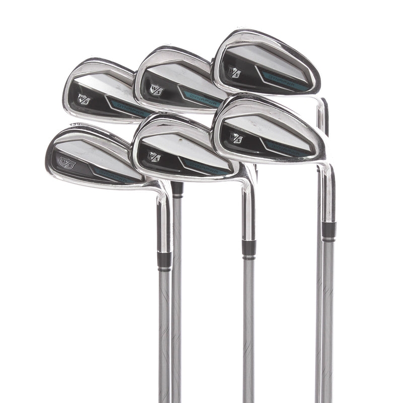 Wilson Staff Dynapower Steel Ladies Right Hand Irons 6-SW Ladies - Project X Evenflow 4.0 L