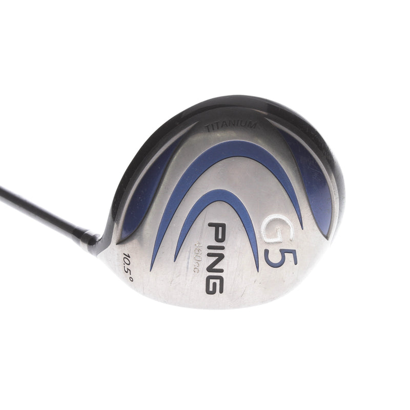 Ping G5 Graphite Mens Right Hand Driver 10.5* Regular - Ping TFC 100 D