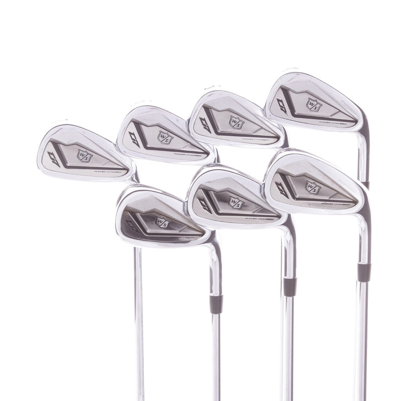 Wilson Staff D7 Forged Steel Mens Right Hand Irons 4-PW Stiff - KBS Tour 120