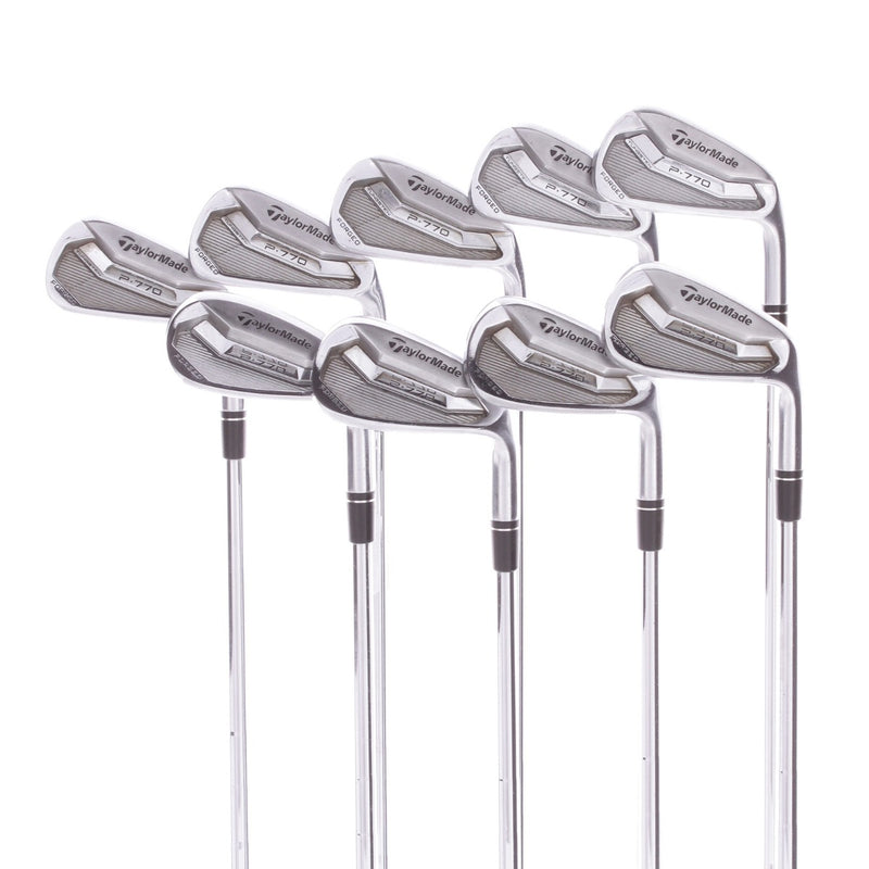 TaylorMade P-770 Steel Mens Right Hand Irons 3-PW Plus AW Regular - KBS Tour FLT 110