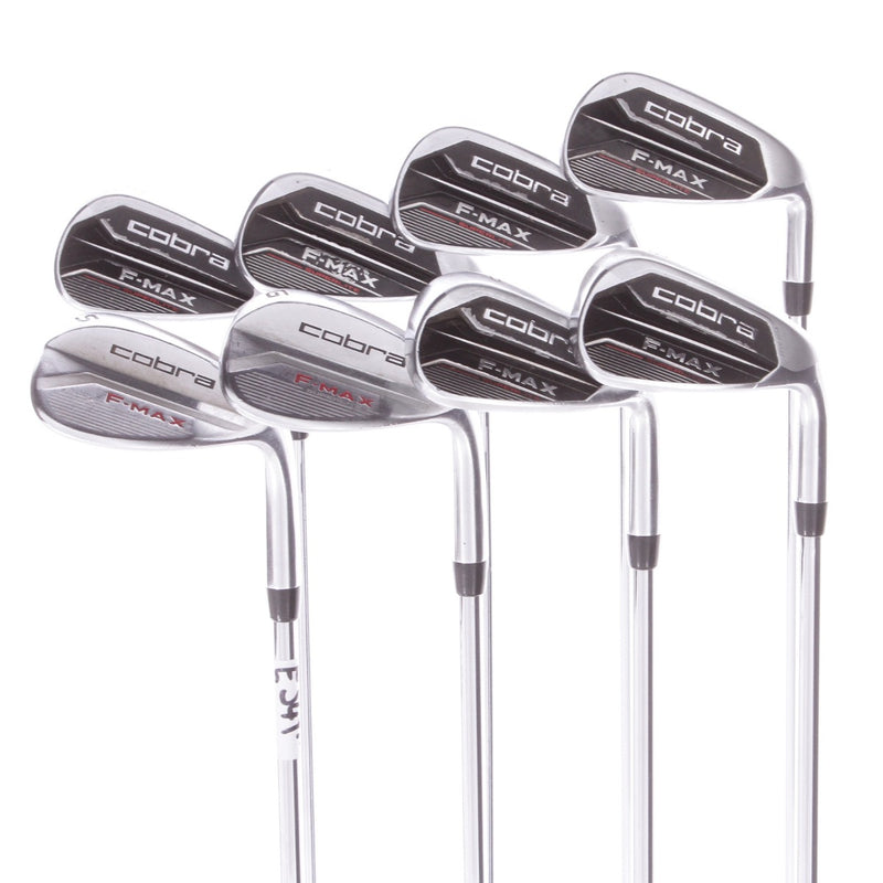 Cobra F-Max Steel Me4ms Hand Irons 5-SW +GW Stiff - Cobra