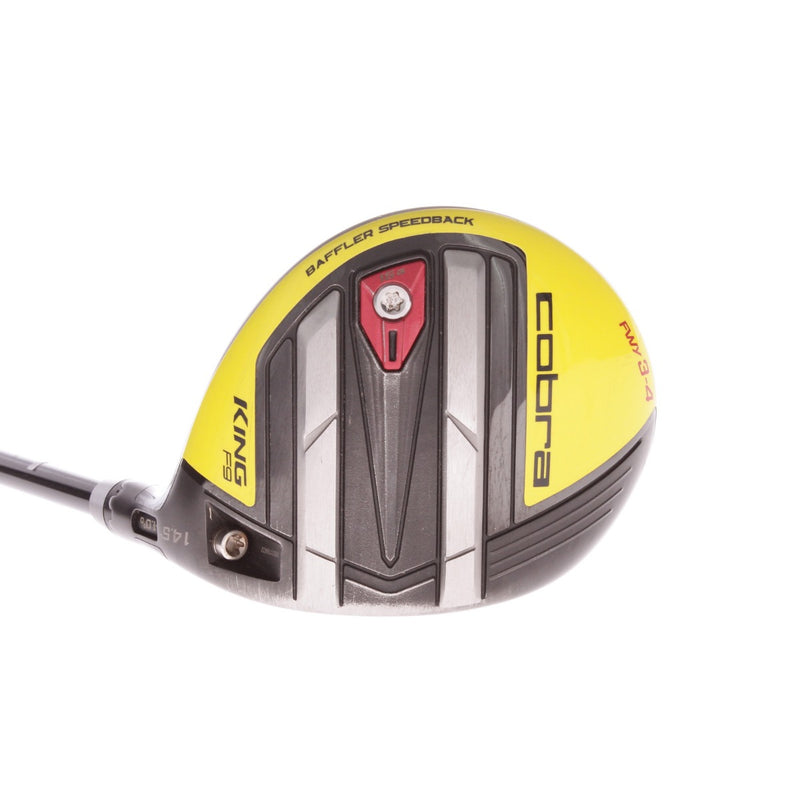 Cobra F9 Speedback Graphite Mens Right Hand Fairway 3-4 Wood 14.5 Degree Regular - Atmos Blue 7R