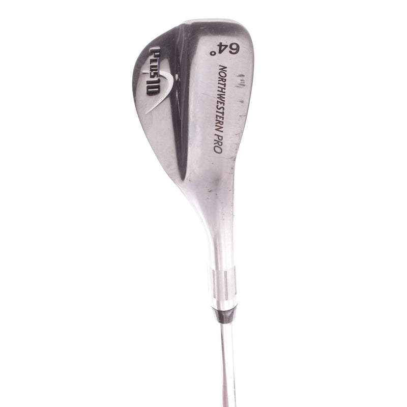 Northwestern Plus 10 Steel Mens Right Hand Lob Wedge 64 Degree Wedge - True Temper