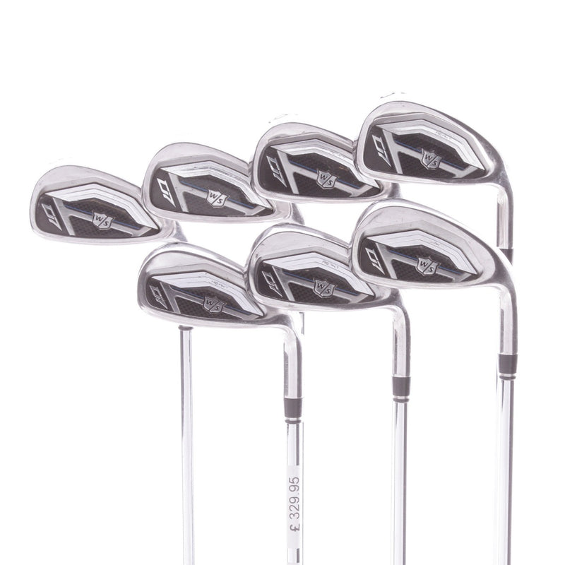 Wilson D7 Steel Men's Right Hand Irons 5-SW Regular - KBS Tour 80