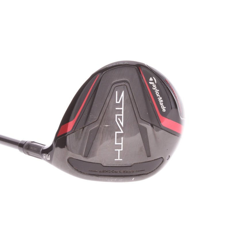 Taylormade Stealth Graphite Mens Right Hand Fairway 3 Wood 15 Degree Stiff - Evenflow Riptide 70g