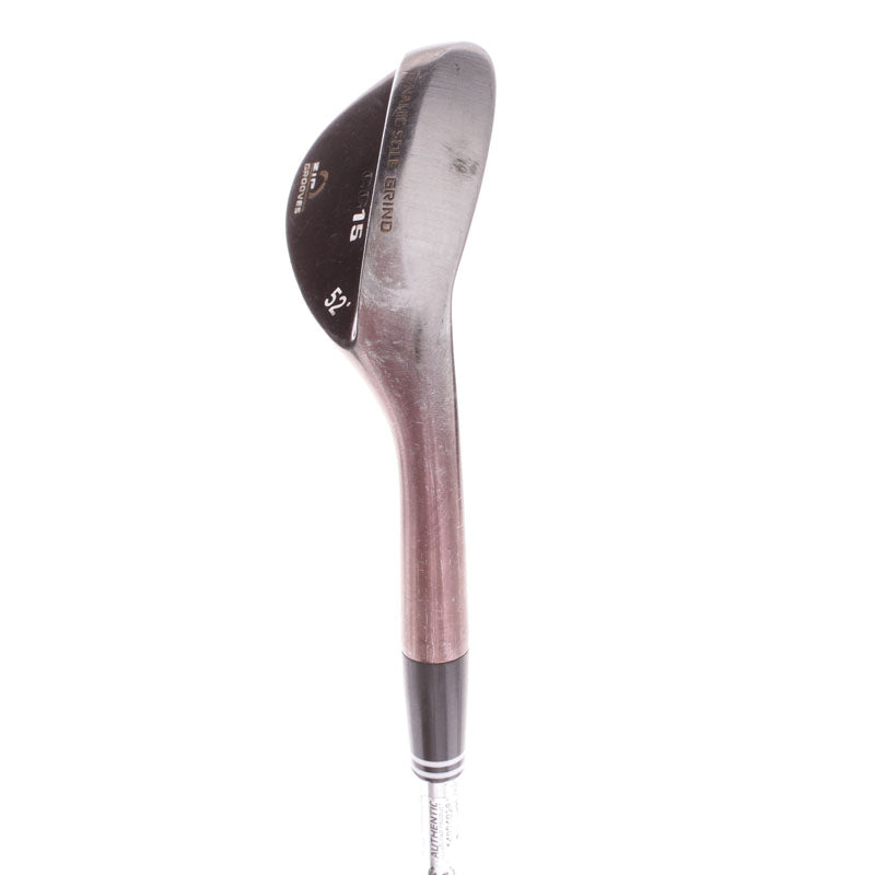 Cleveland CG15 Oil Quench Steel Mens Right Hand Gap Wedge 52 Degree Wedge - Cleveland