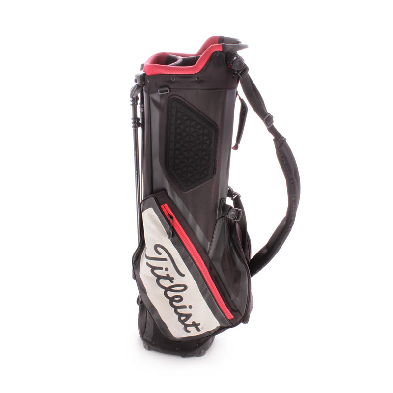 Titleist Second Hand Stand Bag - Black/White/Red