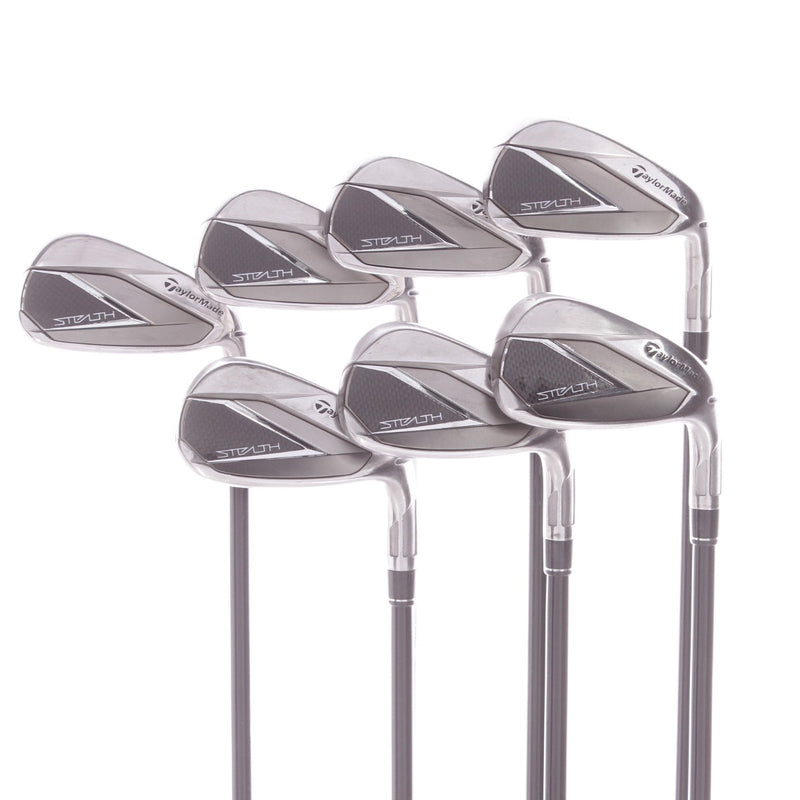 TaylorMade Stealth Graphite Men's Right Hand Irons 4-PW Regular - Mitsubushi 65g