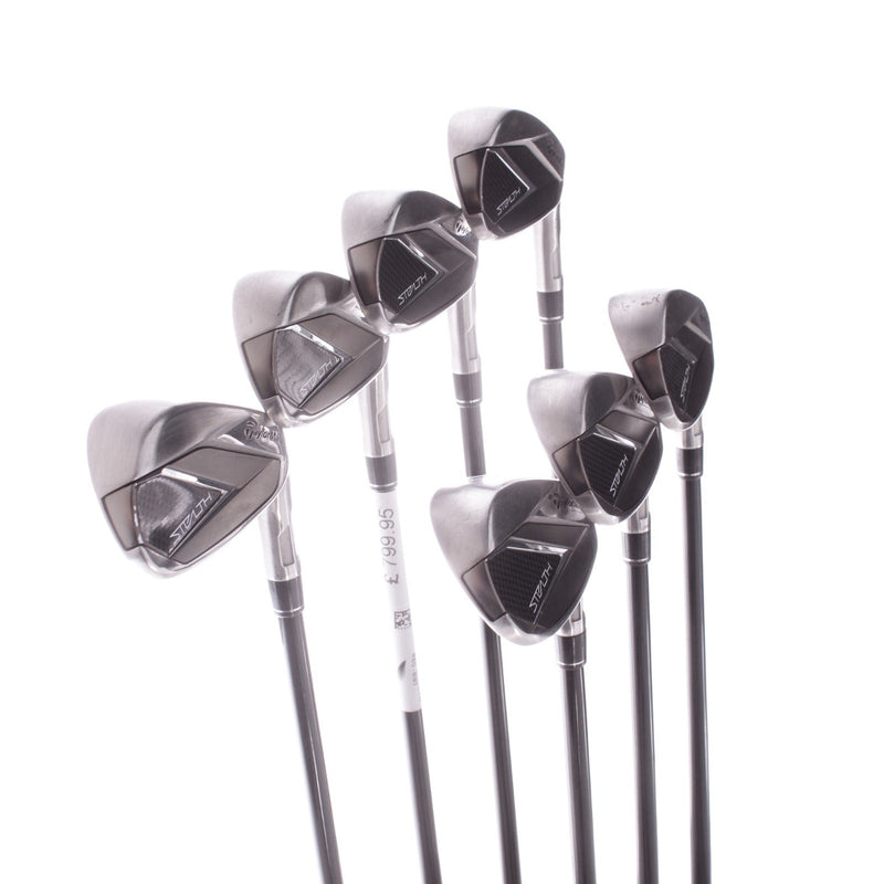 TaylorMade Stealth Graphite Men's Right Hand Irons 4-PW Regular - Mitsubushi 65g