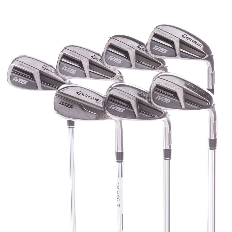 TaylorMade M5 Steel Men's Right Hand Irons 5-AW Stiff - XP100 S300