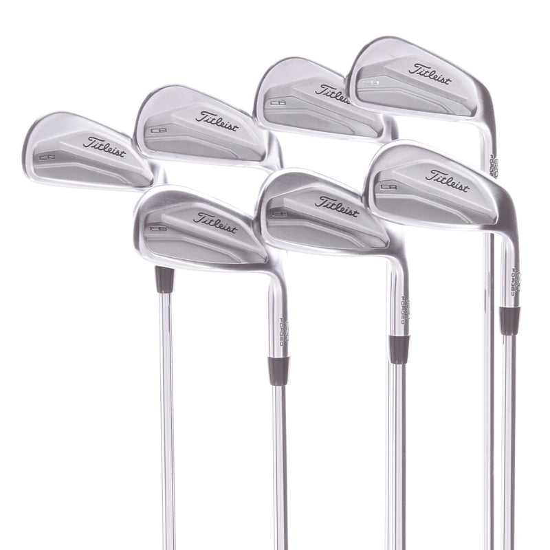 Titleist 620 CB Steel Mens Right Hand Irons 4-PW Regular - Project X LZ 5.5