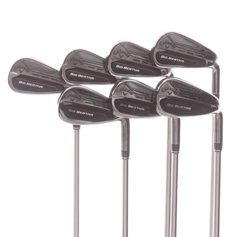 Callaway Big Bertha Graphite Mens Right Hand Irons 4-AW Regular - AW Reg - RCH 65