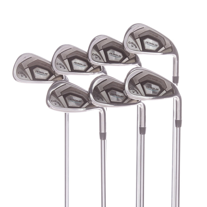 Callaway Rogue CF18 Steel Mens Right Hand Irons 4-PW Stiff - True Temper XP 105