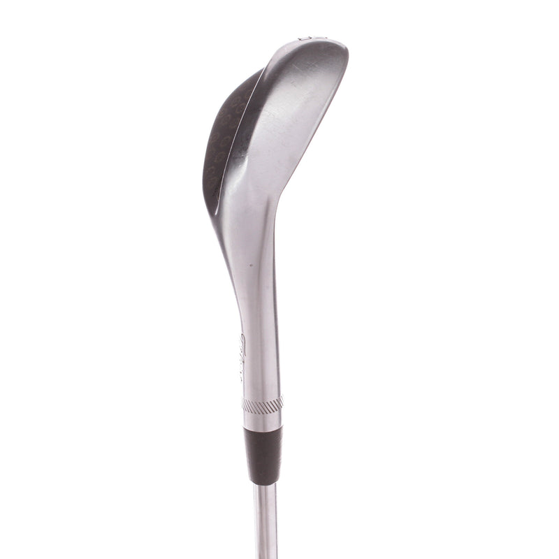 Titleist SM9 Tour Chrome Mens Right Steel Lob Wedge 58 Degree 12 Bounce D Grind Wedge - N.S Pro Modus3 115W