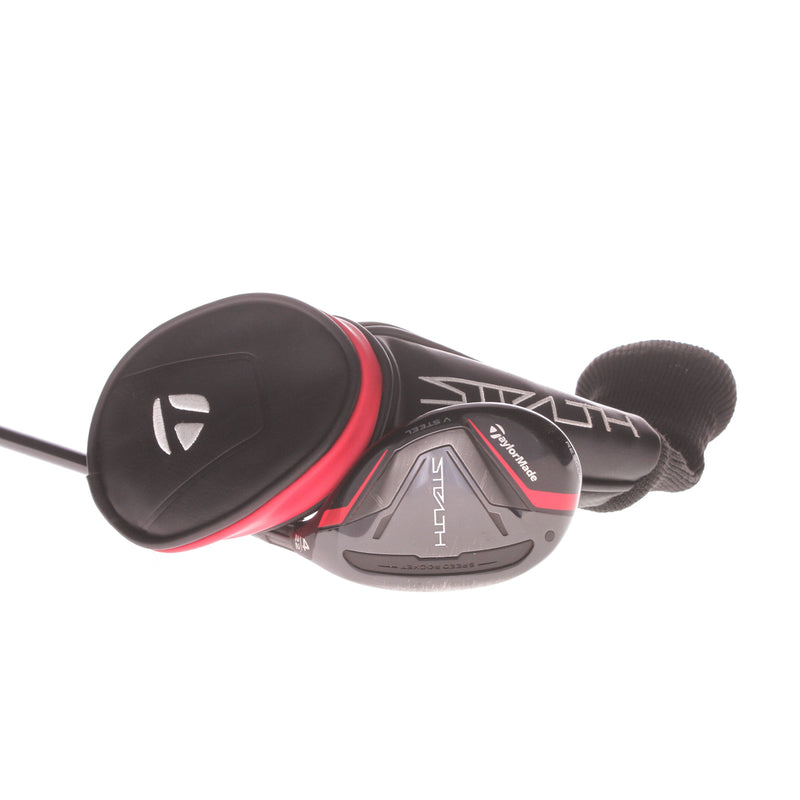 TaylorMade Stealth Mens Right Graphite 4 Hybrid 22 Degree Regular - Ventus Red 6R