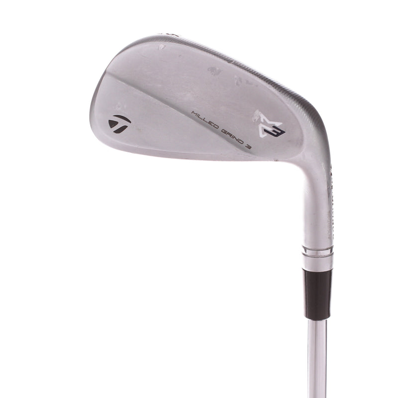 TaylorMade Milled Grind 3 Mens Right Steel Pitching Wedge 46 Degree 09 Bounce Wedge - Dynamic Gold s200