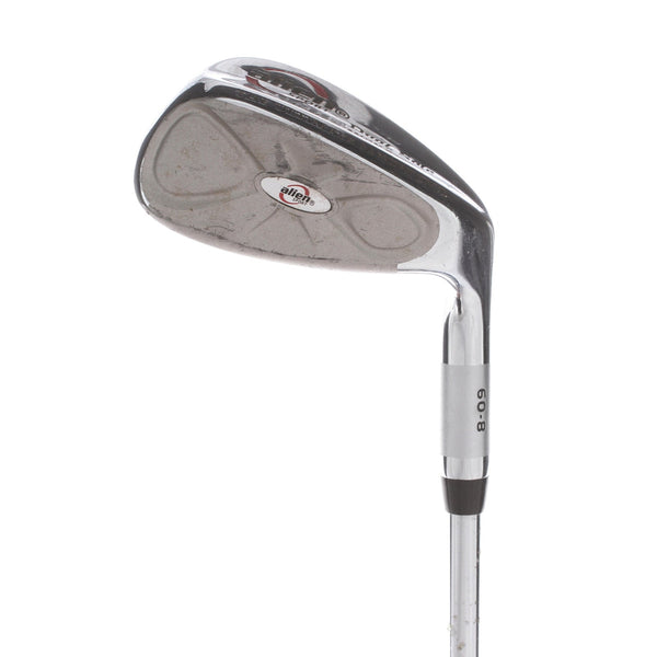 Alien Dual sole ultimate Steel Mens Right Hand Sand Wedge 60* Wideflow Grind Regular - Alien