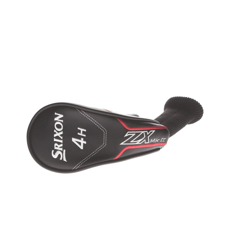 Srixon ZX MKII Graphite Mens Left Hand 4 Hybrid 22* Regular - Hzrdus Smoke RDX Red 5.5