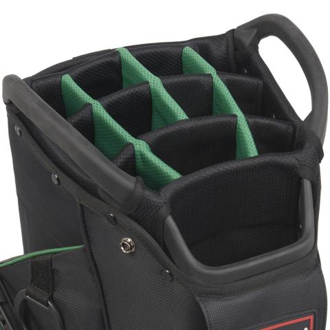 Titlesit Ltd Edition Shamrock Cart Bag - Black/Green