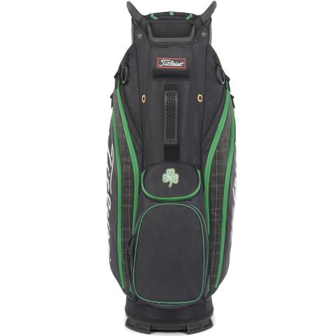 Titlesit Ltd Edition Shamrock Cart Bag - Black/Green