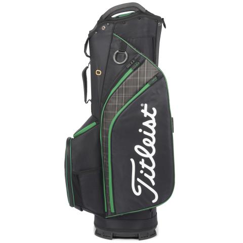 Titlesit Ltd Edition Shamrock Cart Bag - Black/Green