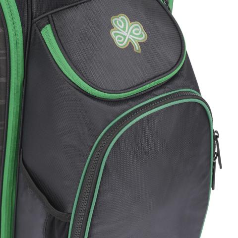 Titlesit Ltd Edition Shamrock Cart Bag - Black/Green