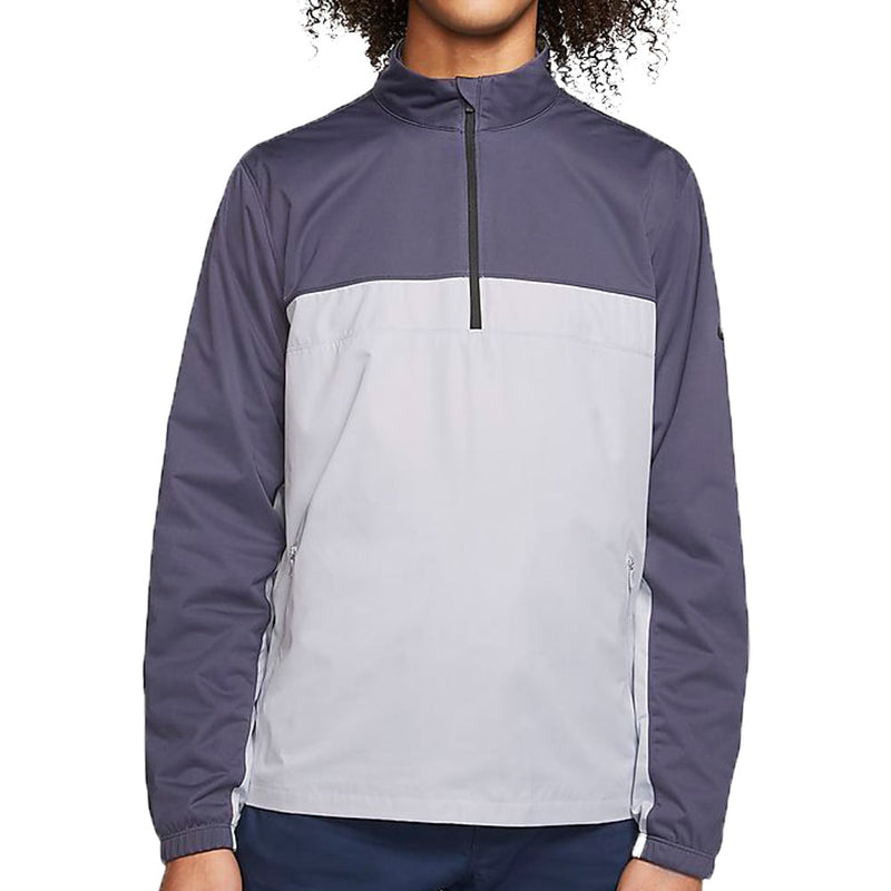 Nike Shield Victory 1/2 Zip Golf Wind Jacket - Gridiron/Sky Grey