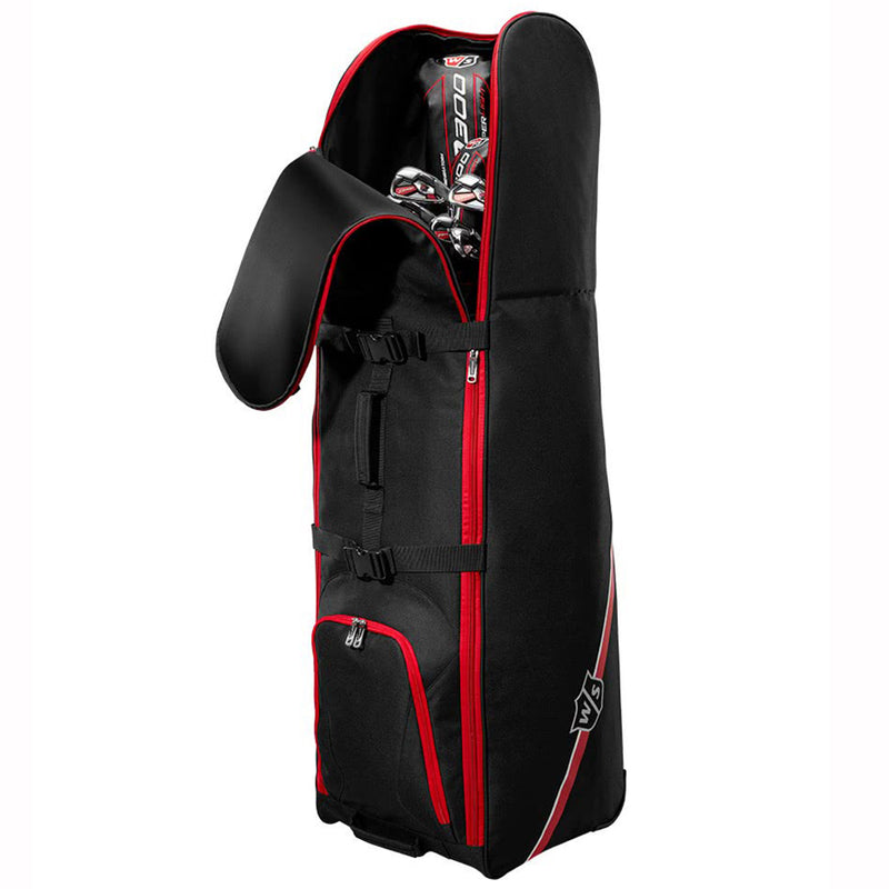 Wilson Wheeled Travel Cover - Black/Red