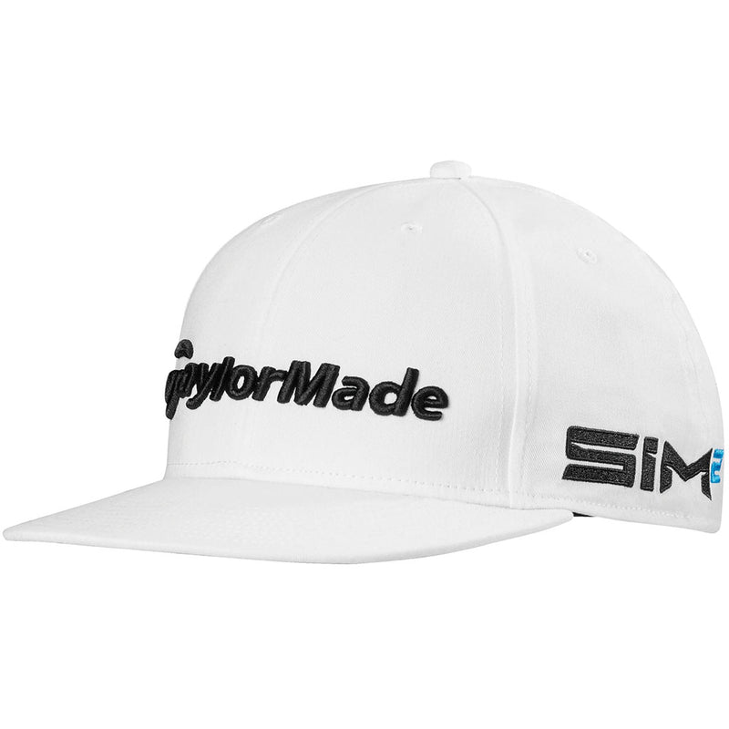 TaylorMade Tour Flatbill Cap - White